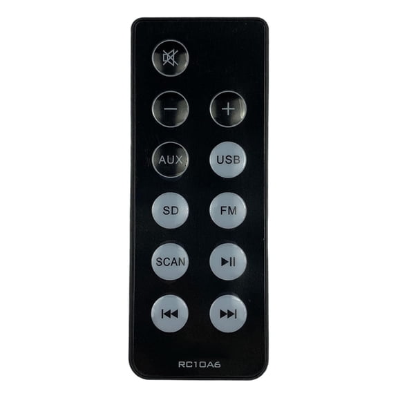 Remote Wide Suitable for RC10A6 Desktop Soundbar Various Applications