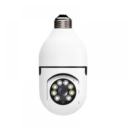 Remote Wifi Surveillance Camera 360 Degree Smart Hd Bulb Type Lamp Head Surveillance Camera Ycc365