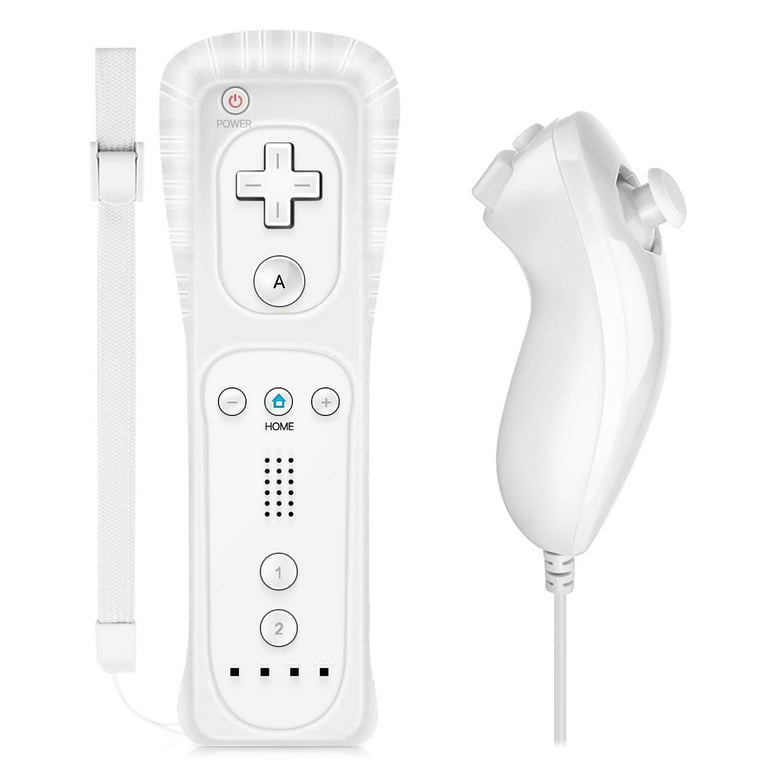 Nintendo Wii Console With 2 Remote And Nunchuck - White