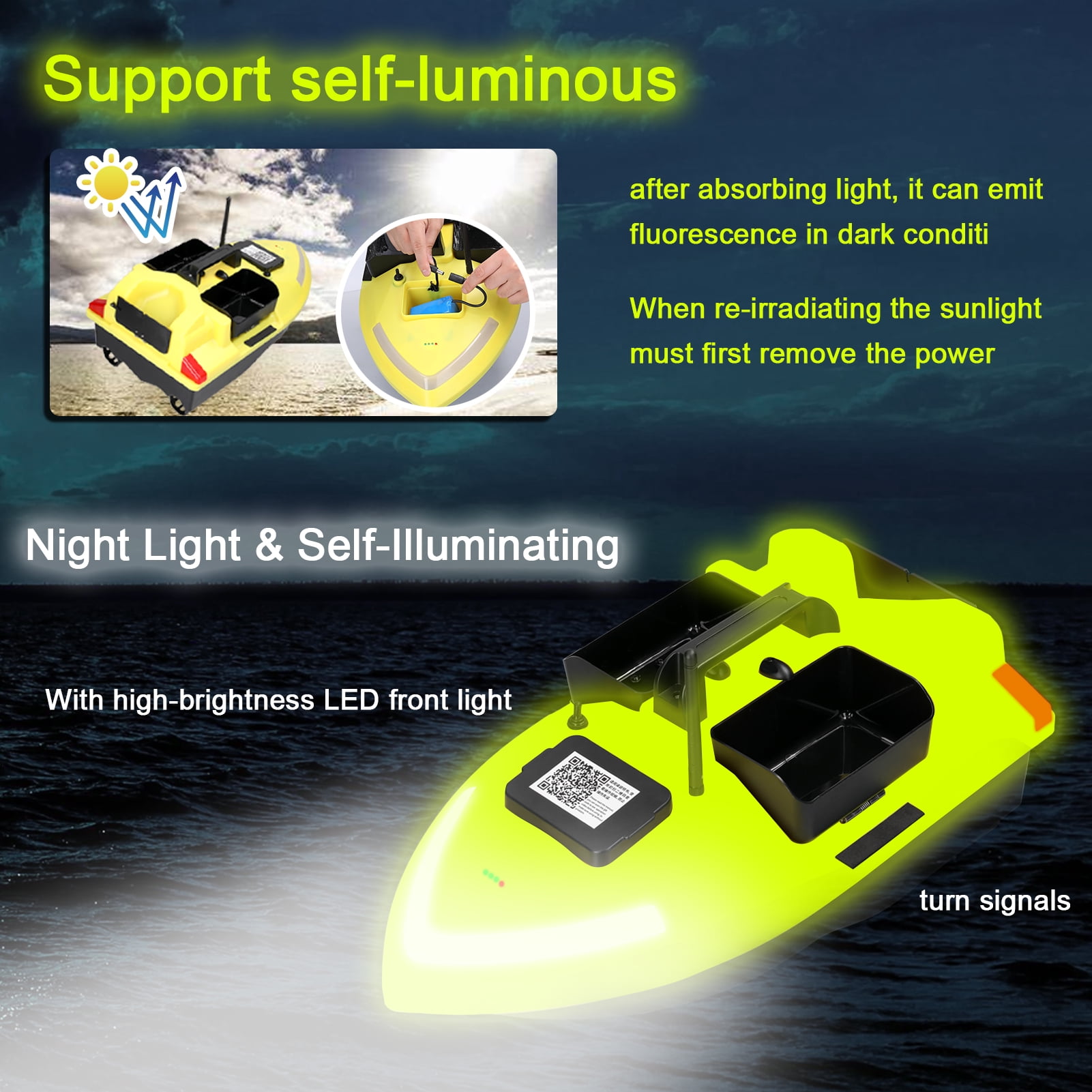 Remote  boat,Boat Dual Motor Bait Boat Remote Boat Support Cruise/return/route With 500m Remote Dual Motor Fish Boat Cruise/return/route 500m Remote Cruise/return/route Turn Yabuy