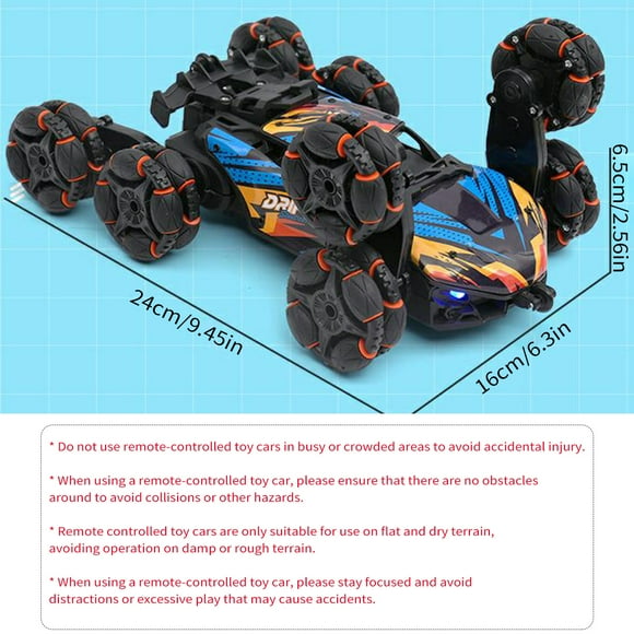 Remote car,Hxber Car Rotation Spray Batteries Purple And Stunt Car Wheels 2 8 Wheels Rotation Spray Stunt Stunt 2 Batteries Drift Car Rotation Fapao Purple and 2 Battery