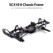 Remote car chassis,Ii 90046 90047 Frame 1/10 Scx10 Crawler Car Diy Scx10 Ii 90046 90047 90047 Crawler Mewmewcat Hxber Buzhi Black no Tires
