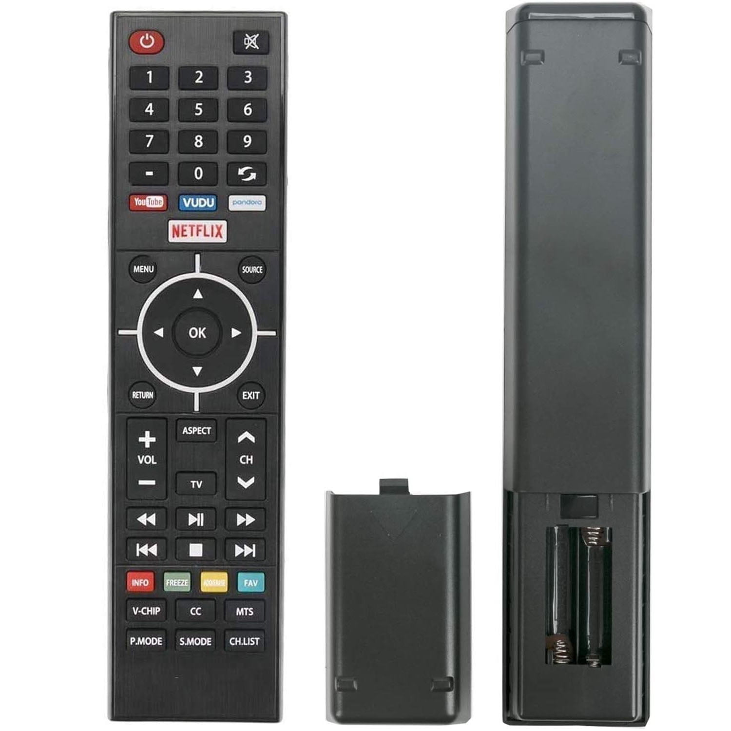 Element TV Remote for Models: E4SFT5517, ELSW3917BF, ELST5016S