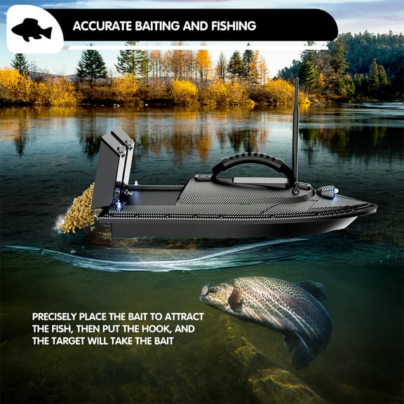 Remote  ship,2 Return Bait 40 2 Remote Ship Bait Boat 500 Meters 40 Point 2 Hxber Ship Return Vessel Funien Vessel Remote Bait Ship Remote Distance 500 Yaw Return Auto Return 500