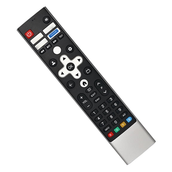 Remote with Voice Command Functionality Broad Compatibility and Comfortable Ergonomic Handling for Setting