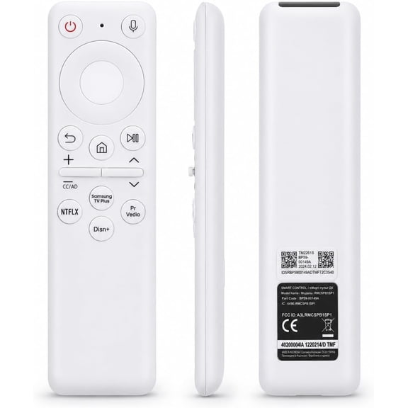 Remotix Replacement BP59-00149A TM2261S Rechargeable Voice Remote Control Compatible with Samsung Smart Monitor LS32BM702UNXGO LS32BM80BUNXGO LS32BM80GUNXGO LS32BM703U