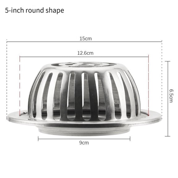Removable 345inch Gutter Leaf Guard in Stainless Steel for Easy Cleaning