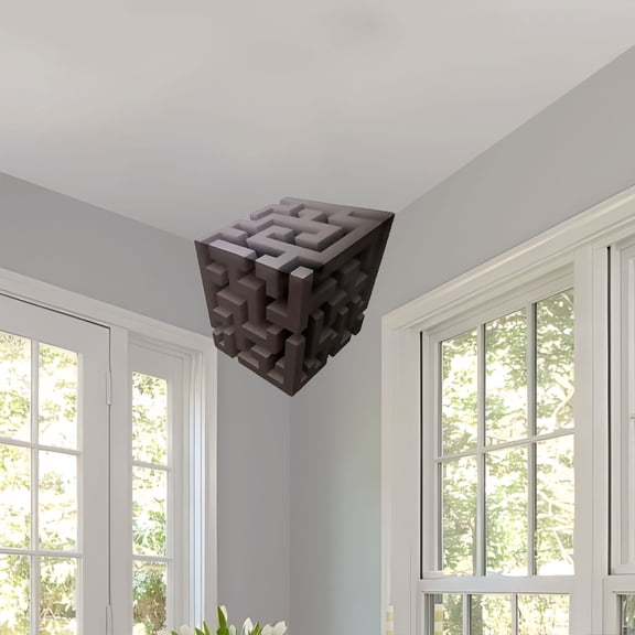 Removable 3D Corner Wall Art Stickers Create Reality Reshaping Illusions, Easy Peelable Graphic Decals for Contemporary Home Decor Accents