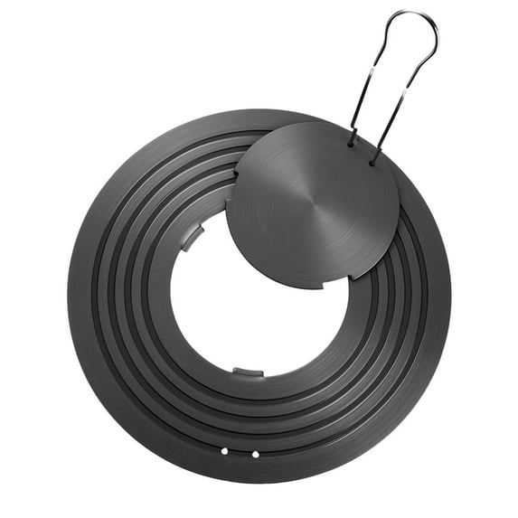 Removable Aluminum Alloy Heat Conducting Plate3mm Thick. Even Heat Distribution. Multifunctional, for Simmering, Defrosting. Easy to Clean