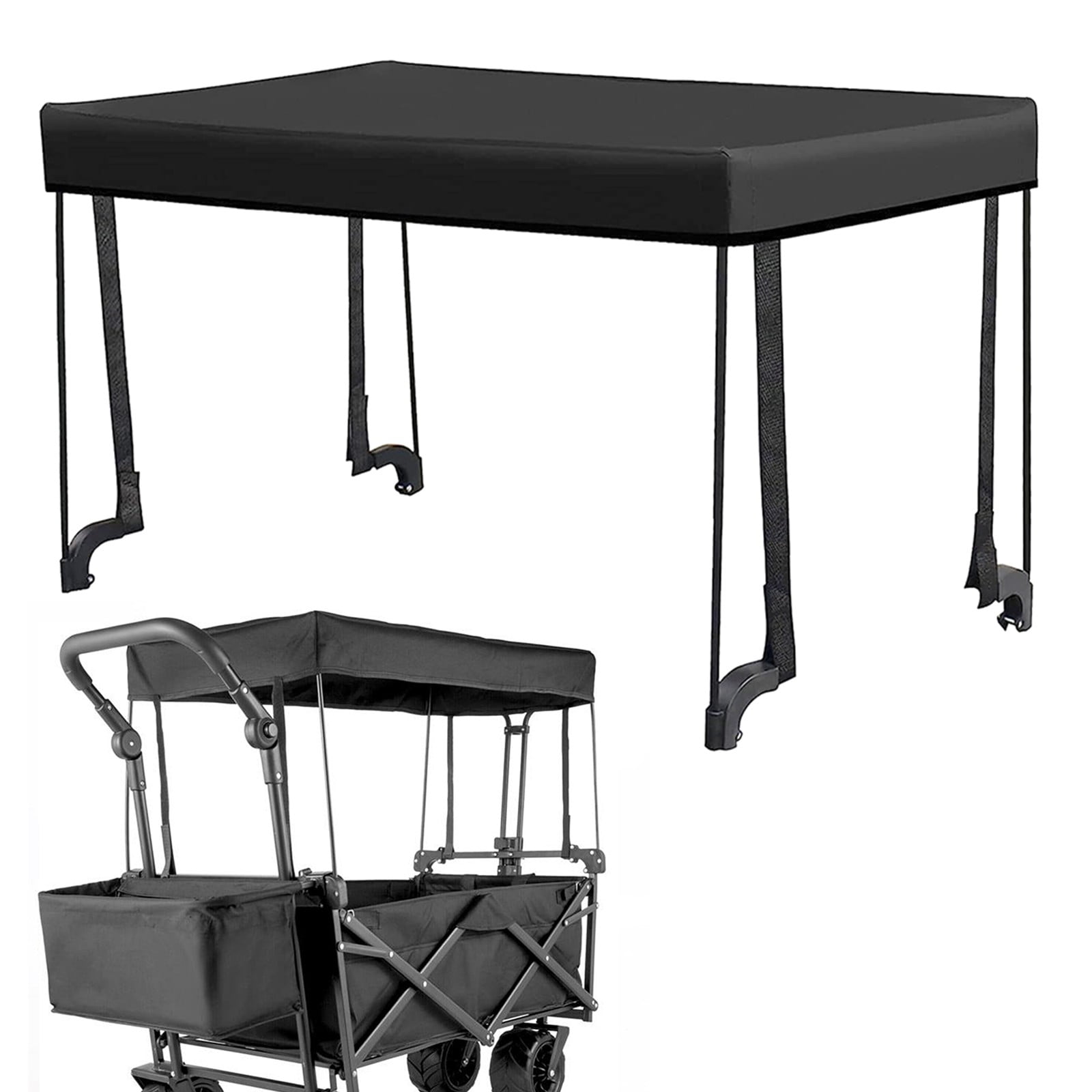 Removable Awning Canopy For Wagon Attachment Sun Shade Cover For removable-awning-canopy-for-wagon-attachment-sun-shade-cover-for