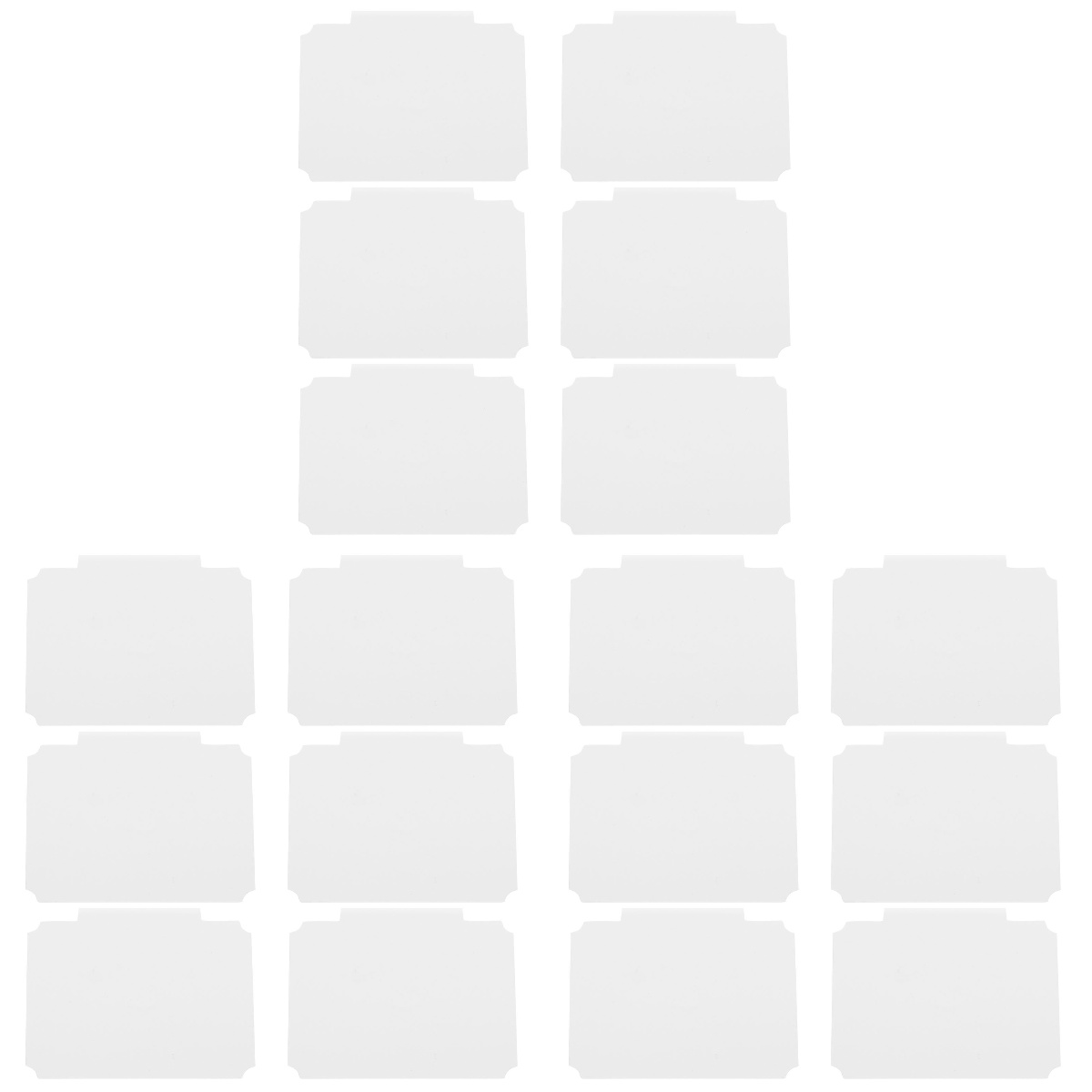 Removable Basket Label Holder Storage Box Hanging (No. 5-square Style ...