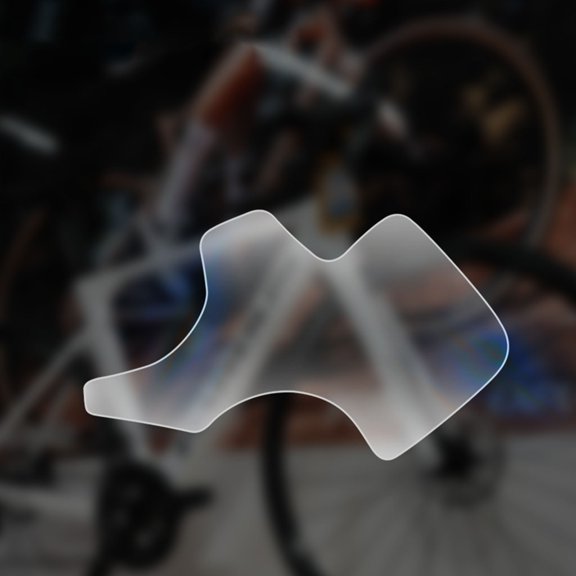 AOOOWER Bike Bottom Bracket Guards Frame Decals Bike Bottom Bracket Shell Sticker