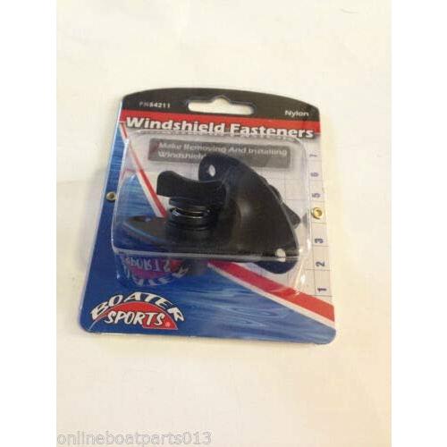 Removable Boat WINDSCREEN/Windshield Clips For PONTOONS,BASS Boats, 2