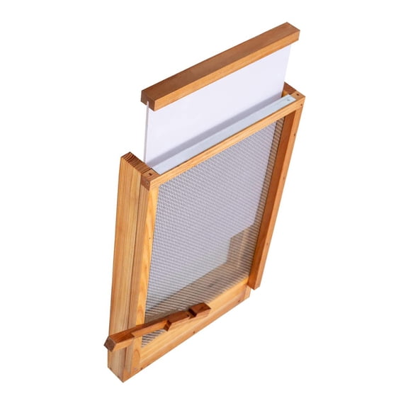 Removable Bottom Bees Box Multifunctional Wooden Hives 10 Frame With Accessible Bottom for Efficient Apiculture
