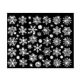 thumbnail image 1 of Removable Christmas Snowflake Window Sticker Decor, Reusable Wall and Door Decal for Holiday Season, Easy to Apply and Reposition, No Residue, 1 of 1