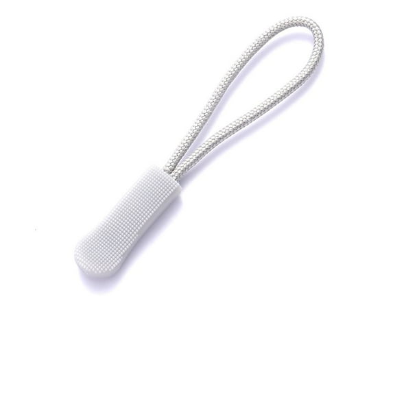 Removable Clip Broken Buckle Suitcase Tent Zipper Head Puller Replacement Zipper Rope Cord Rope Pullers Zipper Pull GREY