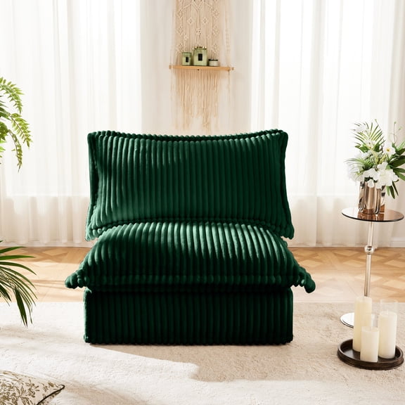 Removable Corduroy Covers - Easy Maintenance for Long - Term Use - In Family Environments - Stays in Good Condition