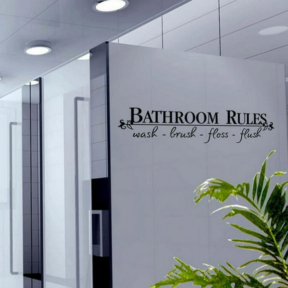 Removable DIY Wall Sticker Mural Home Decal Decor for Bathroom