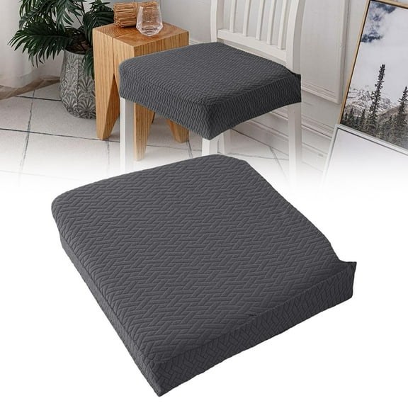 Removable Dining Chair Cover 1Pc Washable Chair Covers for Dining Chairs Anti-Dust Seat Covers for Dining Room Chairs Waterproof Dining Room Chair Seat Covers Chair Cushion Covers Chair Slipcovers B