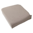 thumbnail image 1 of Removable Dining Chair Seat Cover, Kitchen Chair Slipcover, Washable Stretch Protector (C), 1 of 9
