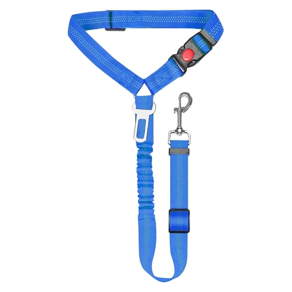 Removable Dog Seat Belt Harness for Car, Dog Car Harness Adjustable, Headrest Dog Car Seat Belt Restraint Puppy, Elastic Pet Dog Seatbelt Harness, Strong Leads Harness for Cats Dogs and Pets