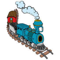 Removable Fast Smoke Train Toy Clipart Playroom Decoration 20" x 24" Multicolored Art Design Home Kids Bedroom Vinyl Adhesive Wall Decal Sticker