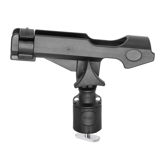 Removable Fishing Rod Holder Canoeing Rowing Mount Pole Bracket Side Rail