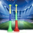 thumbnail image 1 of Removable Football Stadium Cheer Horns Vuvuzela Cheerleading Horn For Kids, New High Quality Three-Section Telescopic Cheer Horn, One Size 53Cm Length 11.5Cm Diameter, 1 of 7