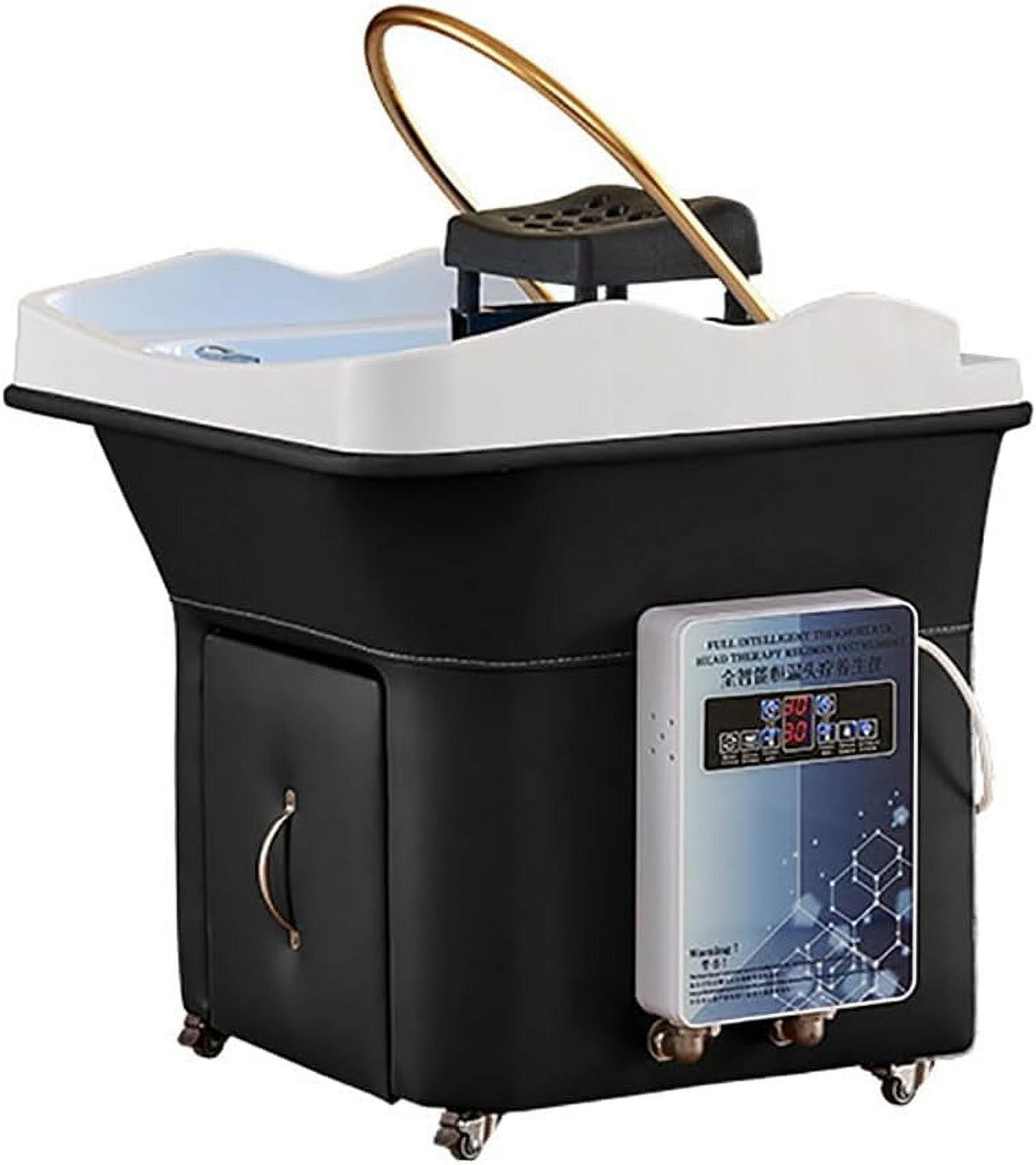 Removable Hair Washing Station Instruments for Hair Salon/Hair Salon,Fumigation Water Circulation Massage Spas and Barber ShopsRequires hose connection