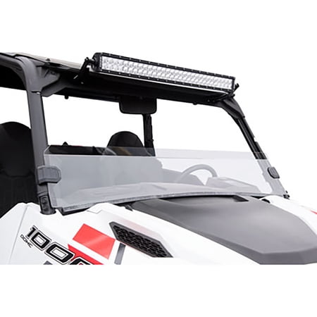 Removable Half Windshield Clear Compatible With Polaris GENERAL 4 1000 RIDE COMMAND Edit. 2019