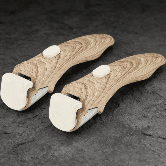 Removable Handle, Detachable Handle for Pots and Pans, Universal Cookware Handles, Compatible with Thin Edge Cookware, 2 Pack