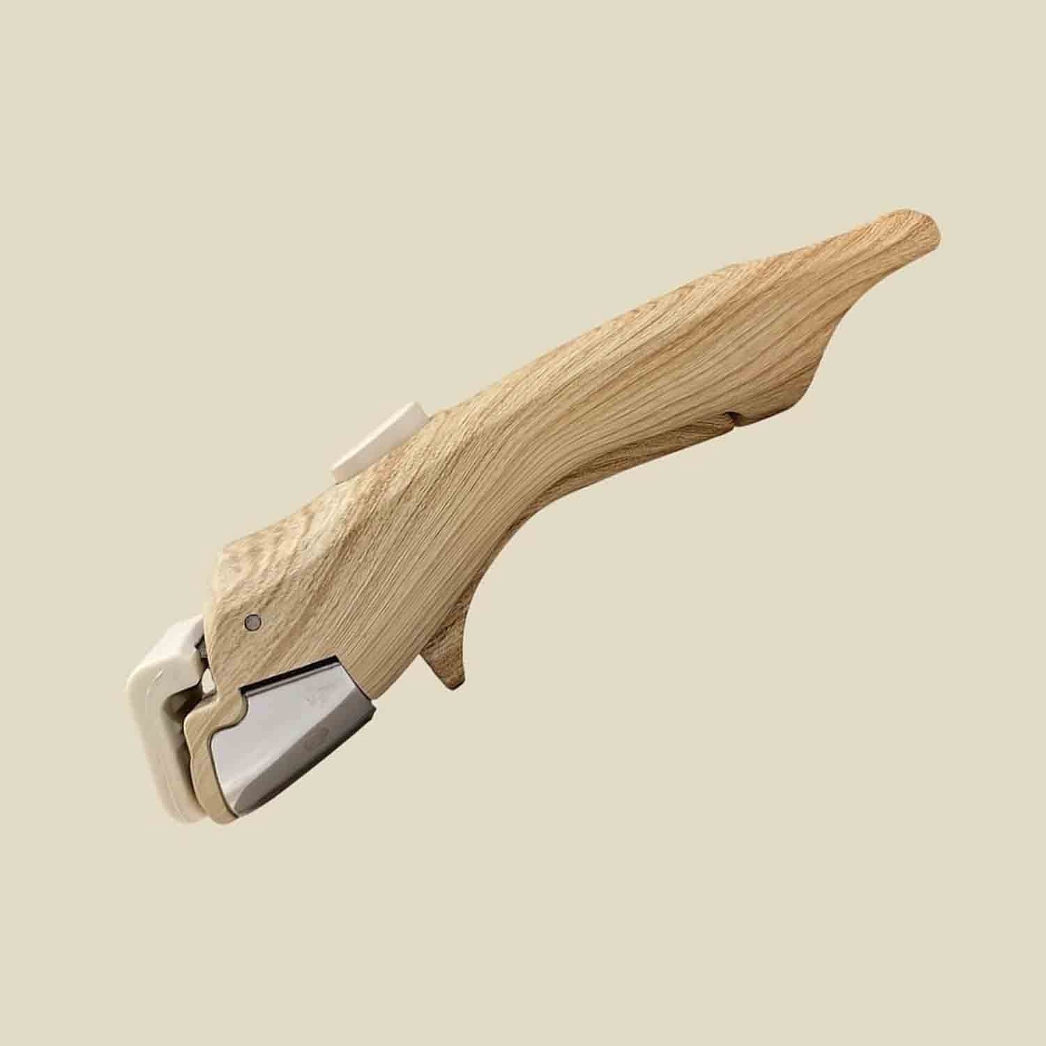 Removable Handle Wood-Like, Detachable Pot Handles with Silicone Oven Mitts Heat Resistant, Universal Pan Handle, Replacement Handles for Pots and Pans, Fits All Cookware
