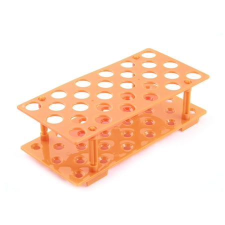 Removable Laboratory 15ML Centrifuge Test Tubes Holder Rack Organizer Orange