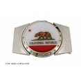 thumbnail image 1 of Removable Lighter Belt Buckle State of California USA Bear Logo Multicolored Fashion Novelty Item, 1 of 3