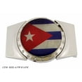 thumbnail image 1 of Removable Lighters Belt Buckle Cuba Flag Cuban Country Fashion Novelty Product, 1 of 4