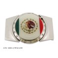 thumbnail image 1 of Removable Lighters Belt Buckle Mexico Mexican Flag Country South of the Border New, 1 of 4