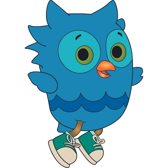 Removable Living Room Art O The Owl Vinyl Wall Art Decal - 20 Inches x 27 Inches Home Kids Bedroom Nursery Adhesive Bird Decor Design Daniel's Best Friend Nocturnal Animal Wall Decoration Sticker