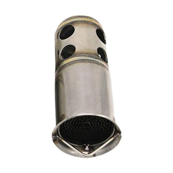 Removable Motorcycle Exhaust Silencer - Catalyst Muffler for Exhaust Pipe Modification, Improves Sound & Performance