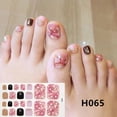thumbnail image 1 of Removable Nail Metal Toe Nail Sticker, 1 of 5