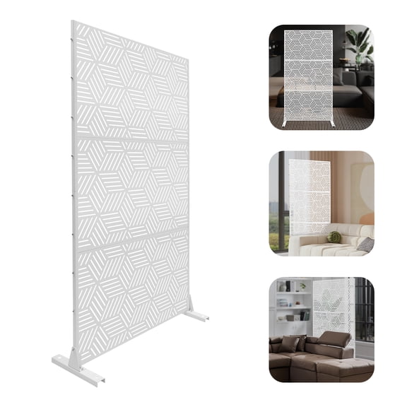 Removable Pattern Design Outdoor Privacy Fence Screen, Outdoor Decorative Panels, Removable Design Privacy Screen Fence Panels