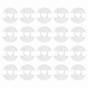 Removable Pom Poms Buttons for Hats, 20PCS Holder Knitted Hat Making Fastener Tools, Pompom Holders
