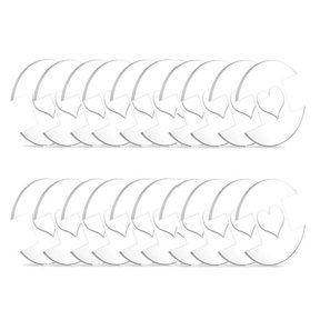 Removable Pom Poms Buttons for Hats, 20PCS Pom Pom Holder Knitted Hat Making Fastener Tools, Pompom Holders