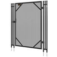 thumbnail image 1 of Removable Pool Fence Gate 4x2.5 FT - Safety Barrier for Inground Pools, Child Proof & Adjustable, 1 of 10