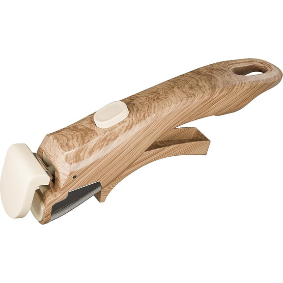 Removable Pot Handle, Heat-Resistant and Anti-Slip Replacement Handles, One-Touch Switch Pot Handle, Suitable for 0.1-0.2 Thick Pots and Frying Pans, Wood Color