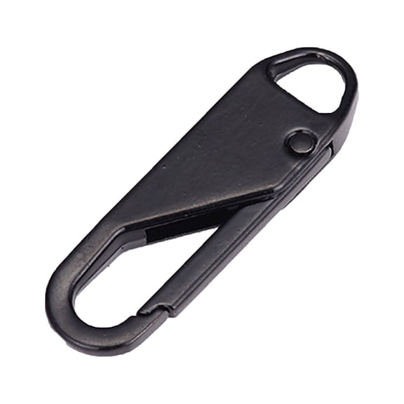 Removable Pull Tab Zipper Head, 1 Pack Universal Metal Zipper Replacement Kit, Instant Zipper Fix Repair Tab for Luggage, Jackets, Backpacks, Boots