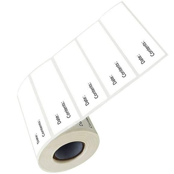 Removable Reusable Food Labels Bottles Containers for Office