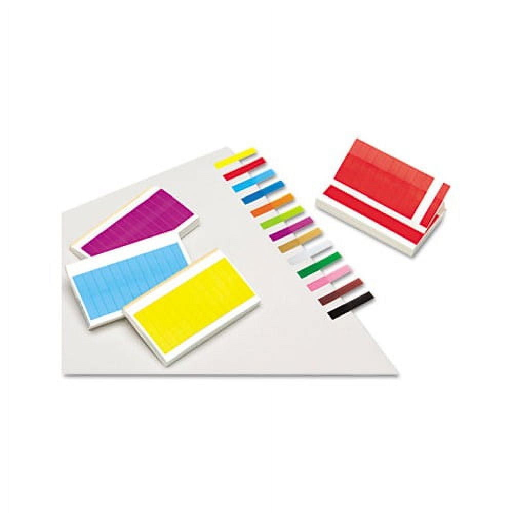 Removable/Reusable Page Flags, 13 Assorted Colors, 240 Flags/Pack