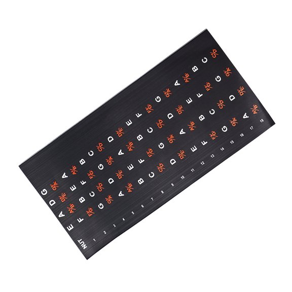 Removable Self-Adhesive Guitar Fretboard Note Sticker for Bass & Guitar Beginners - Portable Finger Position Guide Decal Beginner Playing