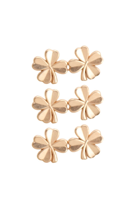 Removable Shamrock Waist Pin Waist Tightening Clip Pants Fitness Clasp 3/6PCS