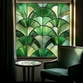 thumbnail image 1 of Removable Static Cling Window Privacy Film Anti-UV Stained Glass Floral Window Stickers Non-Adhesive Decorative Glass Clings for Home or Office (1Pc 50x50cm), 1 of 9
